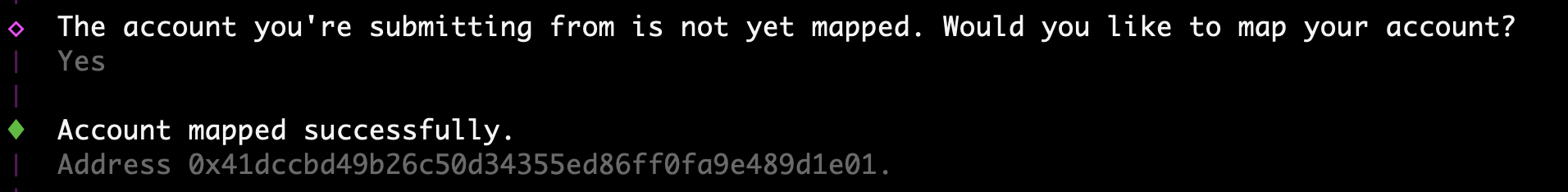 Map Account Pop CLI